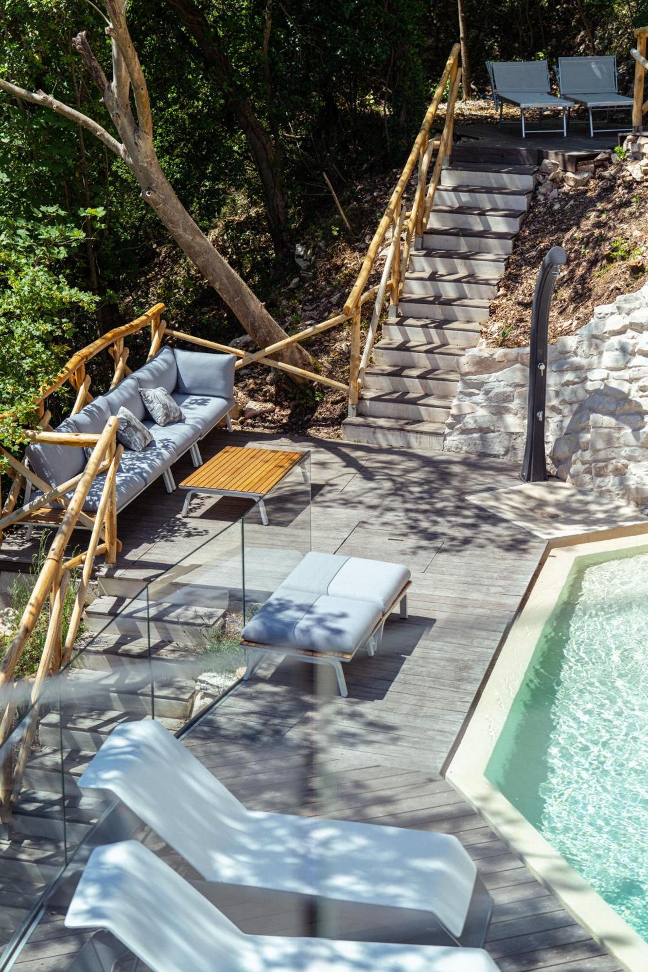 La Forestale Luxury Ecolodge Piano Terra- Appt Acqualagna Exterior foto